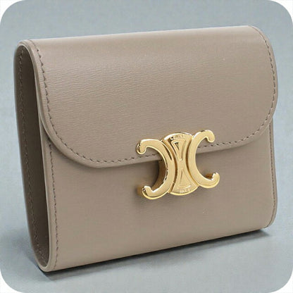 Used Celine Trifold Wallet Women&