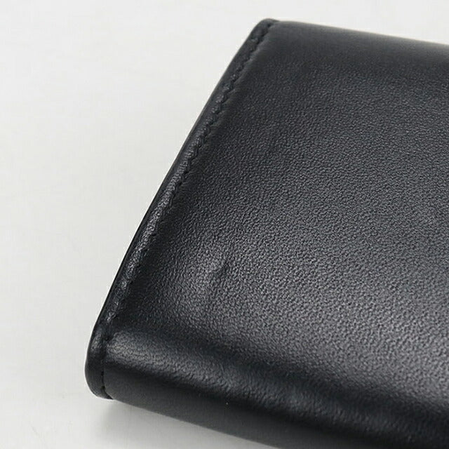 中古 セリーヌ 長財布二折 レディース ブランド CELINE トリオンフ ラージウォレット ブラック 財布 USDCE106615011