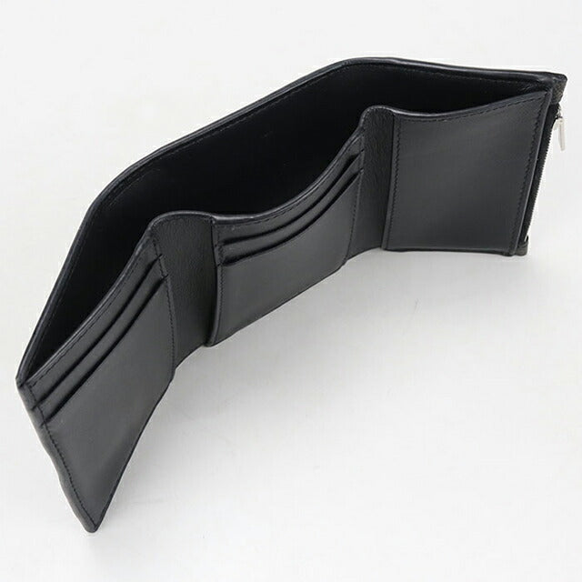 中古 セリーヌ 三つ折り財布 メンズ ブランド CELINE トリオンフキャンバス ブラック 財布 USDCE106620011