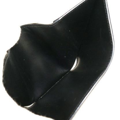 中古 セリーヌ 三つ折り財布 メンズ ブランド CELINE トリオンフキャンバス ブラック 財布 USDCE106620011