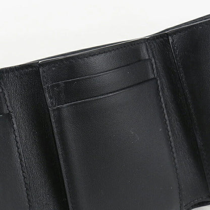 中古 セリーヌ 三つ折り財布 メンズ ブランド CELINE トリオンフキャンバス ブラック 財布 USDCE106620011