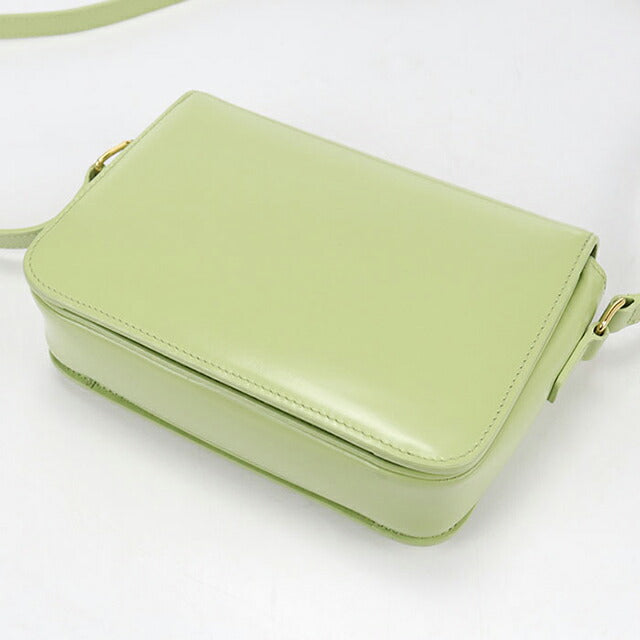 中古 セリーヌ 斜め掛け ショルダーバッグ レディース ブランド CELINE ティーントリオンフ 188423BF4 グリーン バッグ USDCE106720011