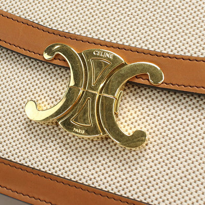 二手 Celine 斜挎单肩包 女士品牌 CELINE Triomphe USDCE107128011