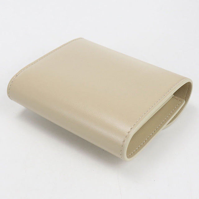二手Celine Trifold钱包女装品牌CELINE Triomphe小翻盖钱包10D783DPV米色钱包USDCE107393011