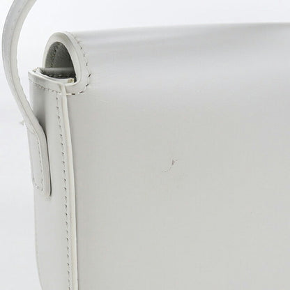 中古 セリーヌ ショルダーバッグ レディース ブランド CELINE トリオンフ レザー 194143BF4.01HT ホワイト USDCE107922011
