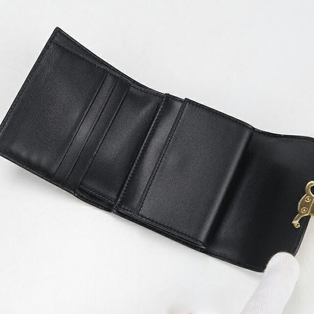 中古 セリーヌ 三つ折り財布 三折財布 レディース ブランド CELINE