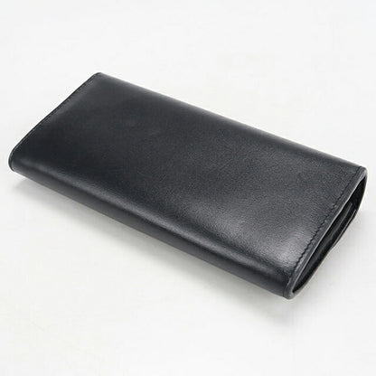 Used Celine long wallet bi-fold ladies brand CELINE Triomphe large wallet 10E313DPV.38NO black USDCE108307011