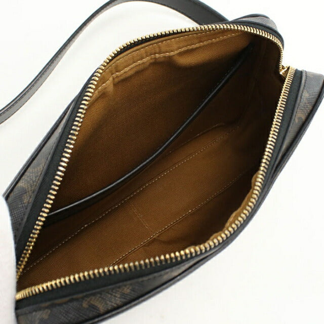 中古 セリーヌ 斜め掛け ショルダーバッグ メンズ CELINE トリオンフキャンバス ミディアム メッセンジャーバッグ レザー 194502CIM.38OG USDCE108714011