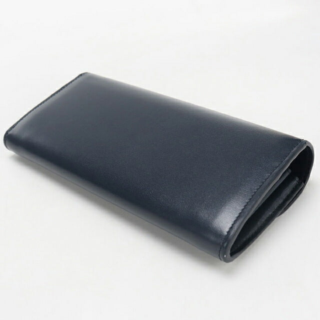 Used Celine long wallet bi-fold ladies brand CELINE Triomphe large wallet 10E313DPV navy USDCE108786011