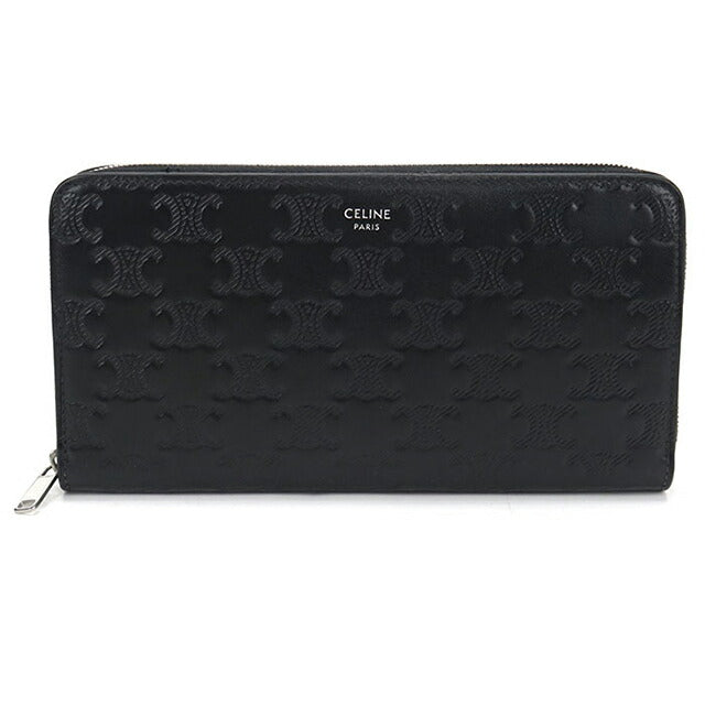 中古 セリーヌ 長財布ラウンドファスナー メンズ ブランド CELINE