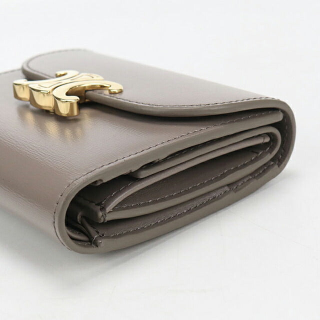 中古 セリーヌ 三つ折り財布 三折財布 レディース ブランド CELINE