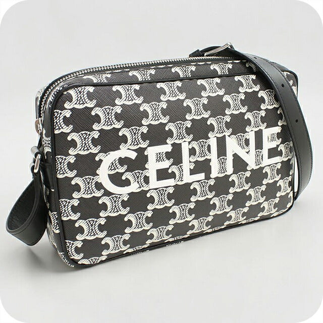 中古 セリーヌ 斜め掛け ショルダーバッグ メンズ ブランド CELINE