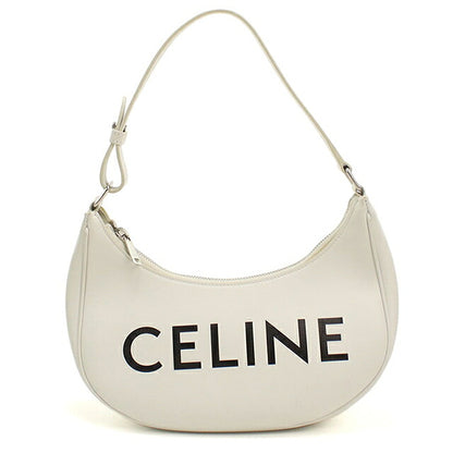 中古 セリーヌ セミショルダー レディース ブランド CELINE アヴァ ワンショルダー レザー 193953 ホワイト USDCE109798011