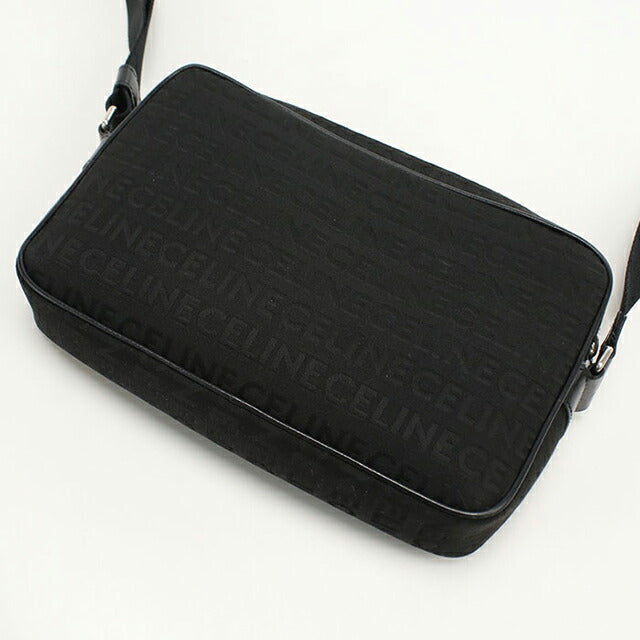 中古 セリーヌ 斜め掛け ショルダーバッグ メンズ ブランド CELINE メッセンジャーバッグ ブラック USDCE109850011