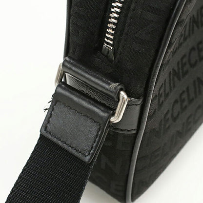 中古 セリーヌ 斜め掛け ショルダーバッグ メンズ ブランド CELINE メッセンジャーバッグ ブラック USDCE109850011