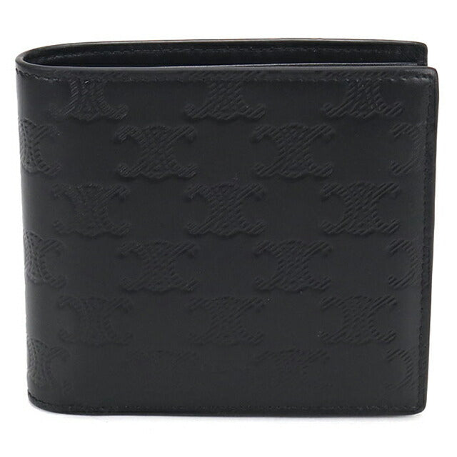 中古 セリーヌ 二つ折り財布 二折財布 メンズ ブランド CELINE