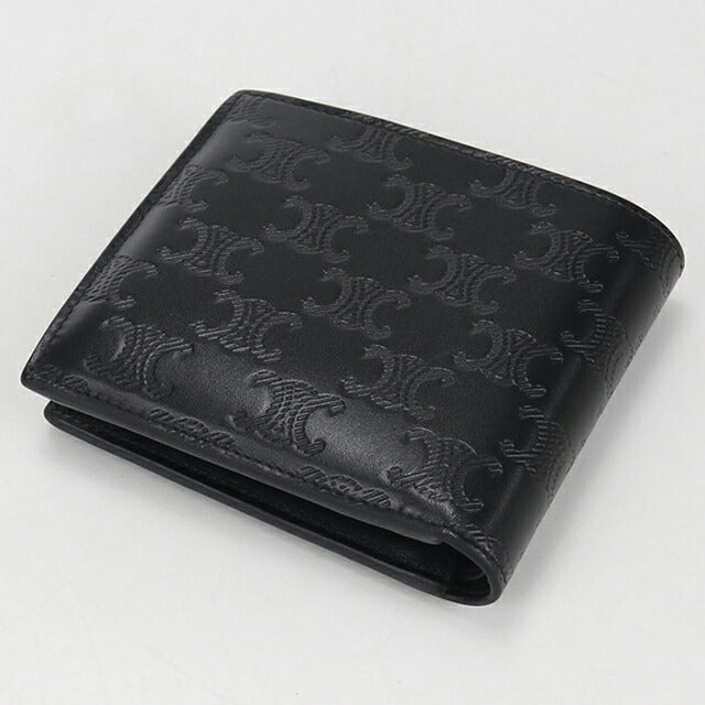 中古 セリーヌ 二つ折り財布 二折財布 メンズ ブランド CELINE