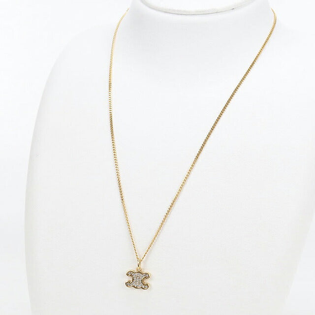 Used Celine Necklace Women&