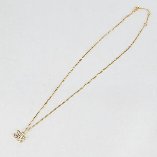 Used Celine Necklace Women&