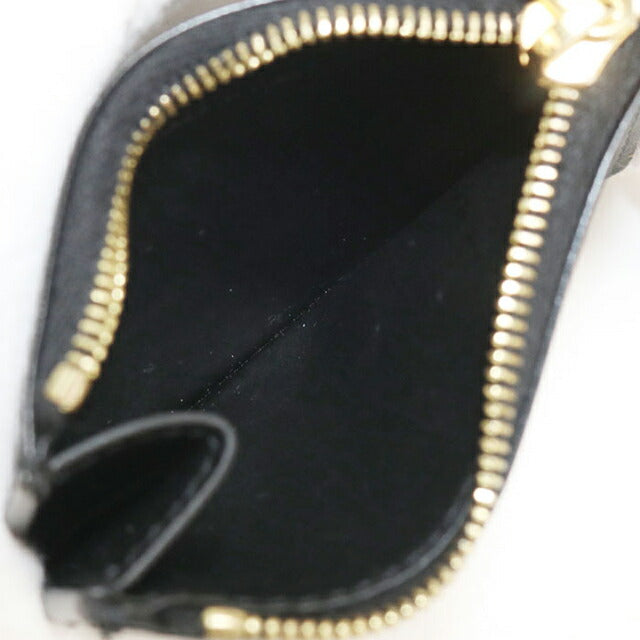 中古 セリーヌ 三つ折り財布 三折財布 レディース ブランド CELINE トリオンフ コイン入れ付コンパクトウォレット ブラック USDCE110265011