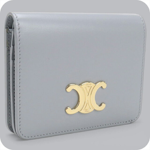 中古 セリーヌ 二つ折り財布 二折財布 レディース ブランド CELINE