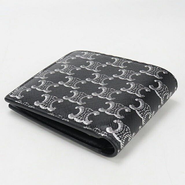 中古 セリーヌ 二つ折り財布 二折財布 メンズ ブランド CELINE