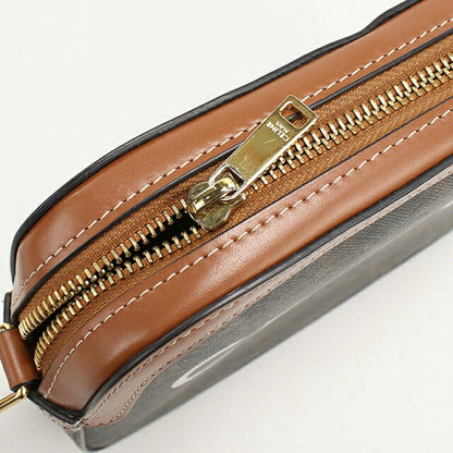 中古 セリーヌ 斜め掛け ショルダーバッグ レディース ブランド CELINE トリオンフキャンバス カメラバッグ ブラウン USDCE110483011