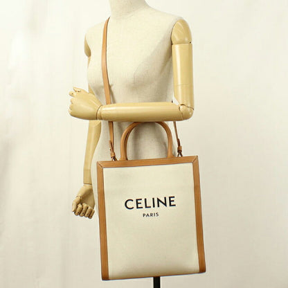 中古 セリーヌ トートバッグ レディース ブランド CELINE  スモール バーティカル カバ 2WAY 192082BNZ.02NT ホワイト USDCE111037011