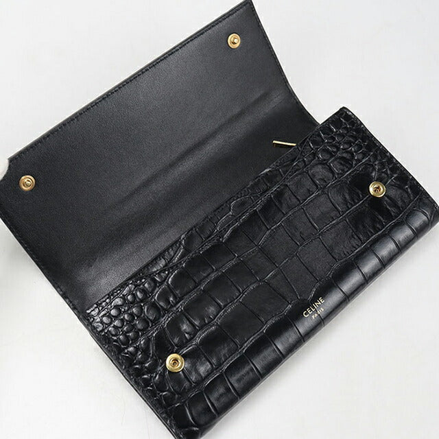 中古 セリーヌ 長財布二折 レディース ブランド CELINE ラージフラップ 中古 セリーヌ 長財布二折 レディース ブランド CELINE ラージフラップ