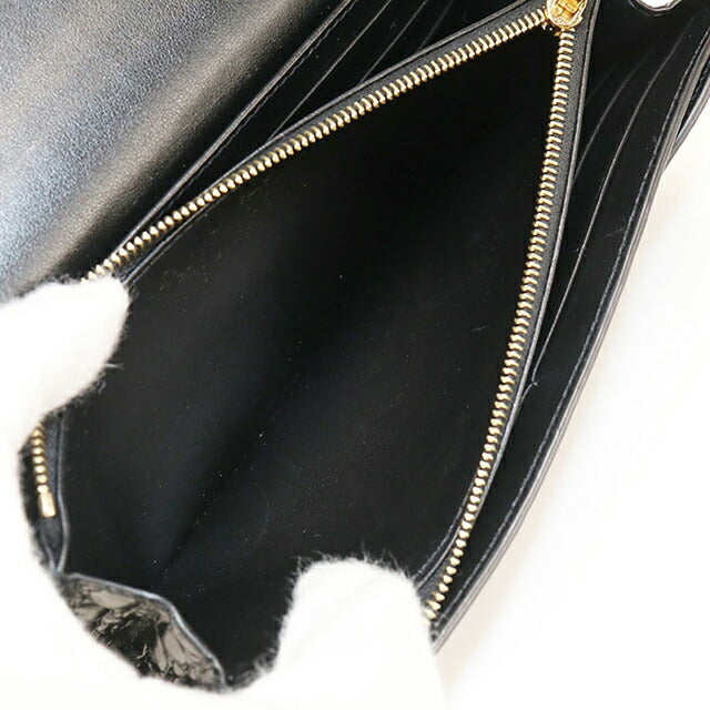 中古 セリーヌ 長財布二折 レディース ブランド CELINE ラージフラップ
