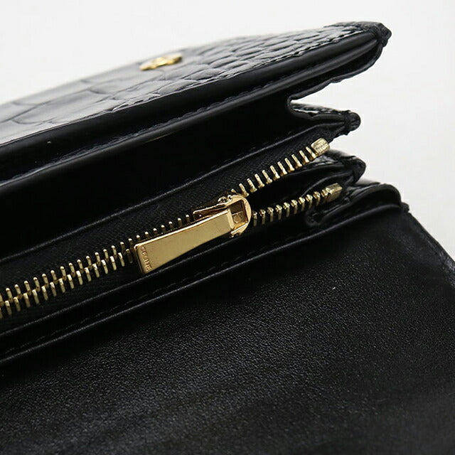 中古 セリーヌ 長財布二折 レディース ブランド CELINE ラージフラップ