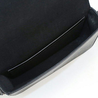 中古 セリーヌ ショルダーバッグ メンズ ブランド CELINE トリオンフキャンバス フラップメッセンジャーバッグ 111592ETH.38SI ブラック USDCE112049011