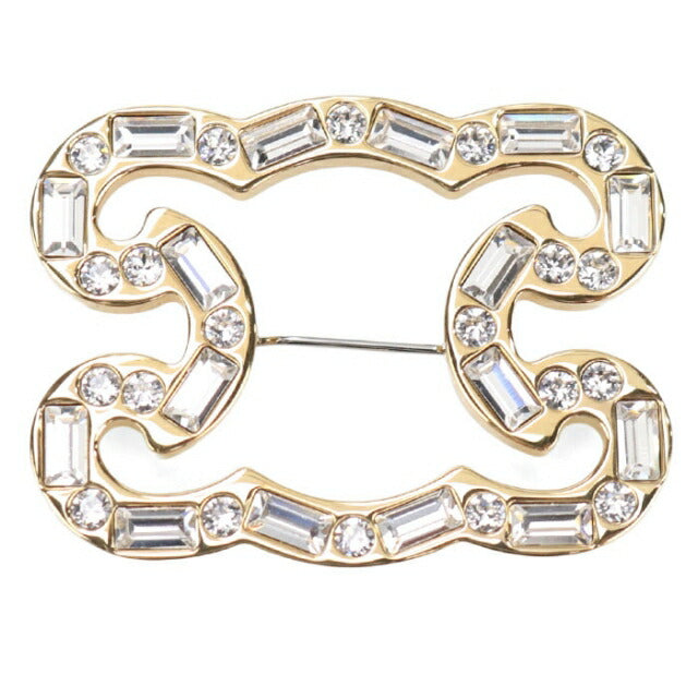 中古 セリーヌ ブローチ レディース ブランド CELINE トリオンフ ゴールド アクセサリー USDCE112154011