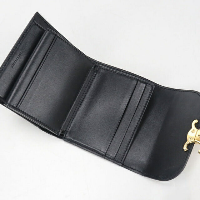 中古 セリーヌ 三つ折り財布 三折財布 レディース ブランド CELINE