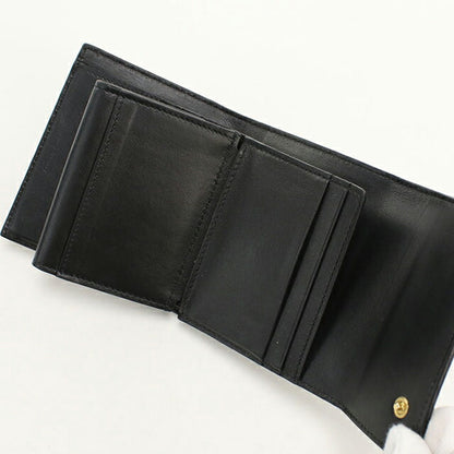 中古 セリーヌ 三つ折り財布 三折財布 レディース ブランド CELINE スモールトリフォールド 10B573BEL.38NO ブラック USDCE112614011