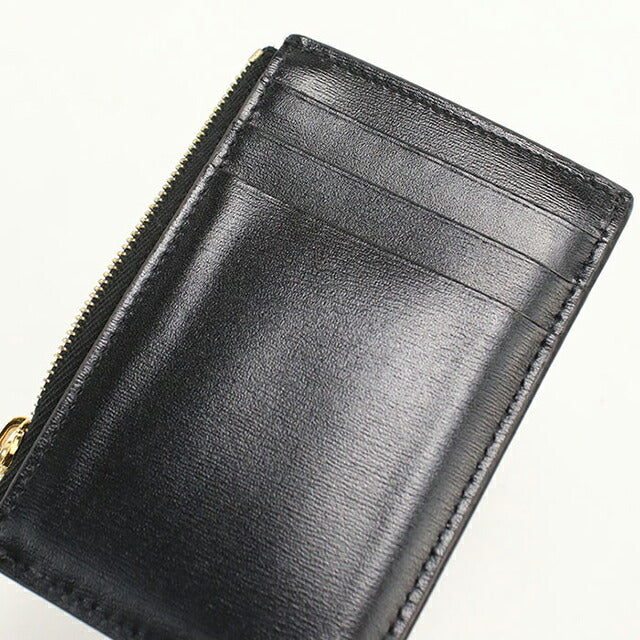 中古 セリーヌ コインケース レディース ブランド CELINE トリオンフ ブラック USDCE113053011