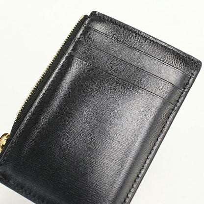 中古 セリーヌ コインケース レディース ブランド CELINE トリオンフ ブラック USDCE113053011