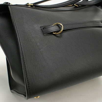 中古 セリーヌ トートバッグ レディース ブランド CELINE リングバッグ ブラック USDCE113130011
