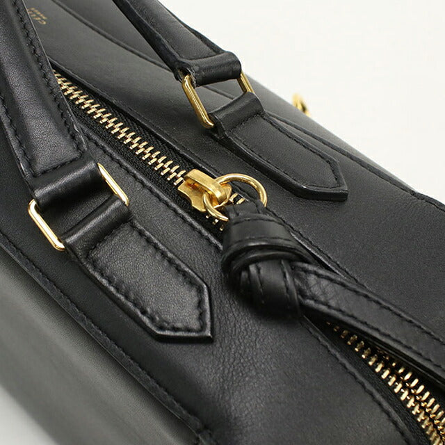 中古 セリーヌ トートバッグ レディース ブランド CELINE リングバッグ ブラック USDCE113130011