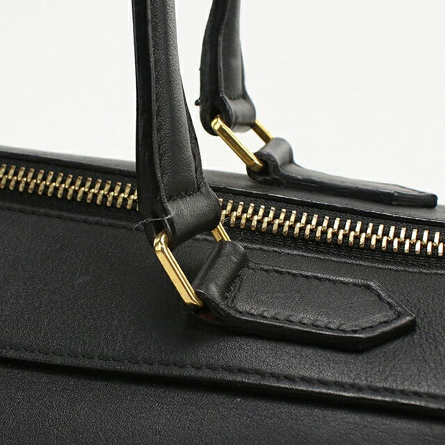 中古 セリーヌ トートバッグ レディース ブランド CELINE リングバッグ ブラック USDCE113130011