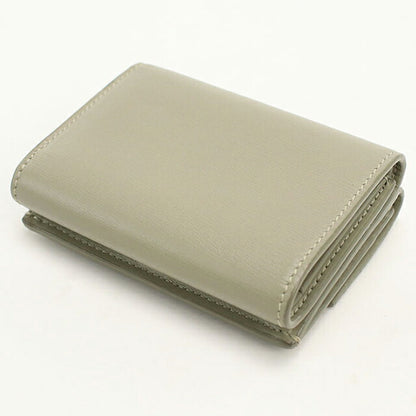 中古 セリーヌ 三つ折り財布 三折財布 レディース ブランド CELINE トリフォールドウォレット グレー USDCE113504011