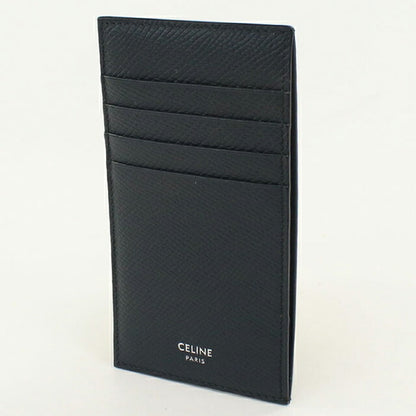 中古 セリーヌ カードケース メンズ ブランド CELINE レザー 10B673BEL ネイビー USDCE113582011