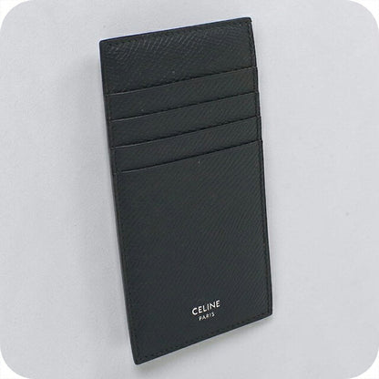中古 セリーヌ カードケース メンズ ブランド CELINE レザー 10B673BEL ネイビー USDCE113582011