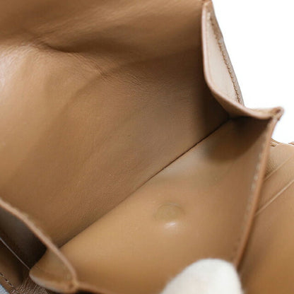 中古 セリーヌ 三つ折り財布 三折財布 レディース ブランド CELINE トリオンフ スモール フラップウォレット 0D783DPV ブラウン USDCE113755011