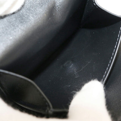 中古 セリーヌ 三つ折り財布 三折財布 レディース ブランド CELINE トリオンフ スモール フラップウォレット レザー 10D783DPV.38SI USDCE113984011