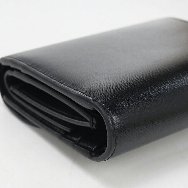 中古 セリーヌ 三つ折り財布 三折財布 レディース ブランド CELINE トリオンフ スモール フラップウォレット レザー 10D783DPV.38SI USDCE113984011