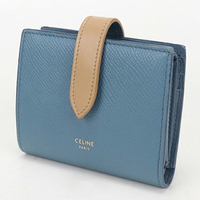中古 セリーヌ 二つ折り財布 二折財布 レディース ブランド CELINE
