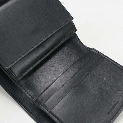 中古 セリーヌ 三つ折り財布 三折財布 レディース ブランド CELINE トリフォールドウォレット 10B573 ブラック USDCE114581011