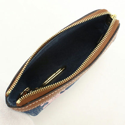 Used Celine Coin Purse Unisex Brand CELINE Triomphe Coin Purse 10C662GR9.14ML Blue USDCE114876011