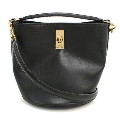 中古 セリーヌ ハンドバッグ レディース ブランド CELINE 16 セーズ ティーン バケット 2WAY 197573CR4.38NO ブラック USDCE115180011